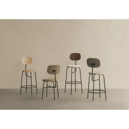 Audo Afteroom Barstol H72 Sort/Natural Eg