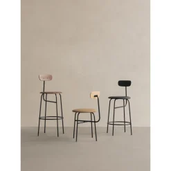 Audo Afteroom Barstol H101 Sort Malet Aksetrá