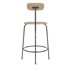 Audo Afteroom Barstol H91 Sort/Natural Eg