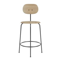 Audo Afteroom Plus Barstol H97 Sort/Natural Eg