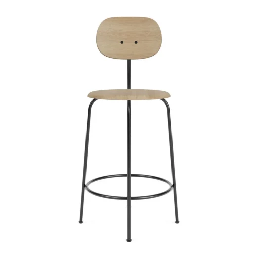 Audo Afteroom Plus Barstol H97 Sort/Natural Eg
