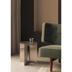 Audo Androgyne Base Til Sidebord Børstet Stål