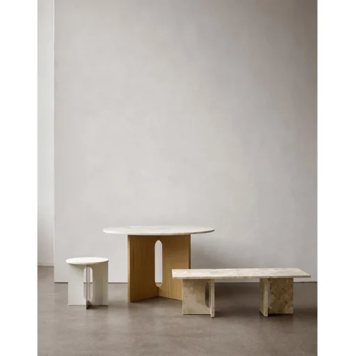 Audo Androgyne Bordplade Til Sofabord Calacatta Viola Marmor