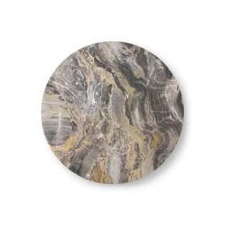 Audo Androgyne Bordplade Til SidebordØ65 Grey Galaxy