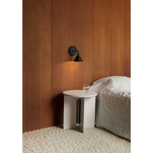 Audo Androgyne Rundt Sofabord Ivory