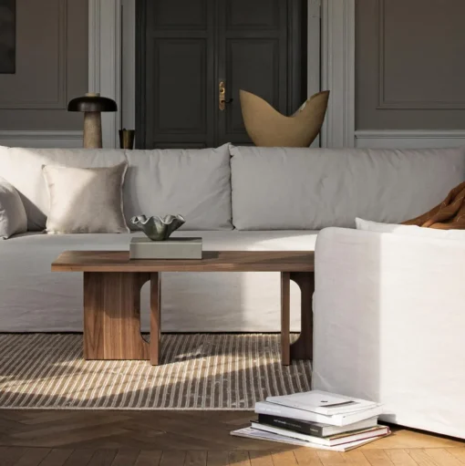 Audo Androgyne Sofabord Calacatta Viola Marmor