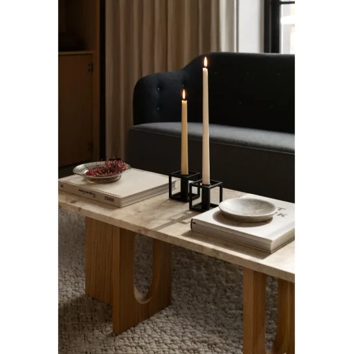 Audo Androgyne Sofabord Calacatta Viola Marmor