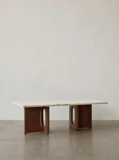 Audo Androgyne Sofabord Mørk Eg/ Kunis Breccia Sand