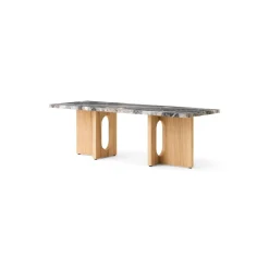 Audo Androgyne Spisebord 120x45 Natural Eg/Grey Galaxy