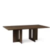 Audo Androgyne Spisebord Rectangular 210x109 cm Mørk Bejdset Egetrá