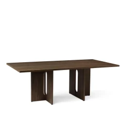 Audo Androgyne Spisebord Rectangular 210x109 cm Mørk Bejdset Egetrá