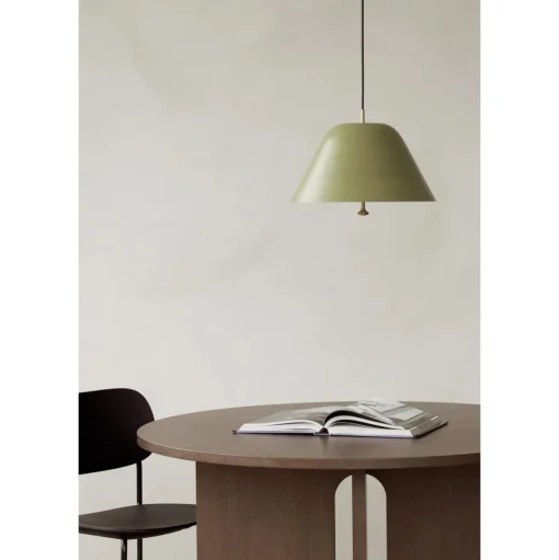 Audo Androgyne SpisebordØ120 cm Mørk Bejdset Egetrá