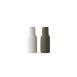 Audo Bottle Grinder Sát af 2 Hunting Green/Beige/Walnut
