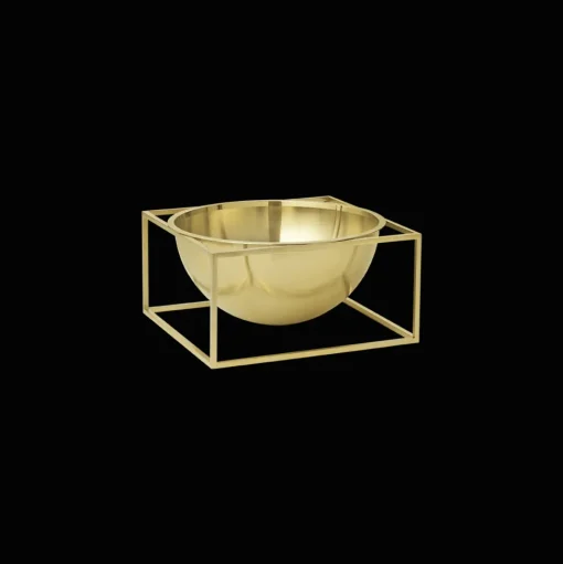 Audo Bowl Centerpiece Skål Stor Guldbelagt