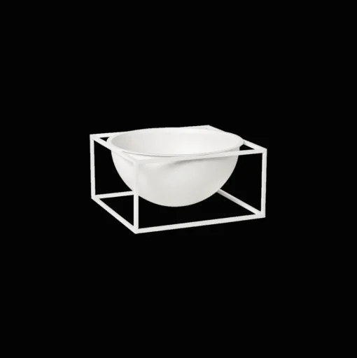 Audo Bowl Centerpiece Skål Stor Hvid