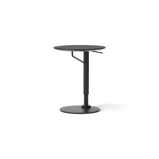 Audo Branch Sidebord Sort/Linoleum Charcoal