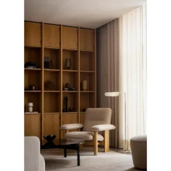 Audo Brasilia Lánestol Lav Ryg Valnød/Cabanon