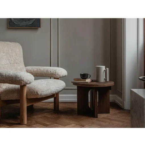 Audo Brasilia Lánestol Natural Eg/Sheepskin Curly