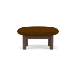 Audo Brasilia Ottoman Eg/Guld