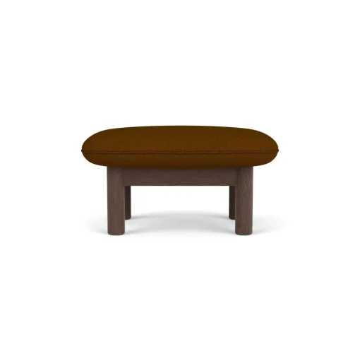 Audo Brasilia Ottoman Eg/Guld