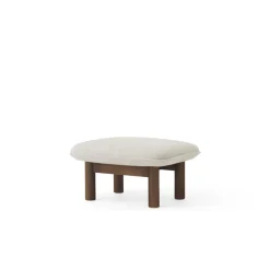 Audo Brasilia Ottoman Mørk Eg/Moss
