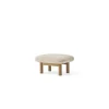 Audo Brasilia Skammel Natural Eg/Sheepskin Curly