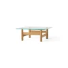 Audo Brasilia Sofabord Eg/Glas