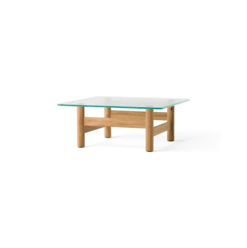 Audo Brasilia Sofabord Eg/Glas
