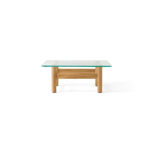 Audo Brasilia Sofabord Eg/Glas