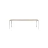 Audo Co Spisebord 240x100 Krom/Laminate Creme