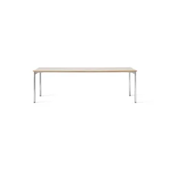 Audo Co Spisebord 240x100 Krom/Laminate Creme