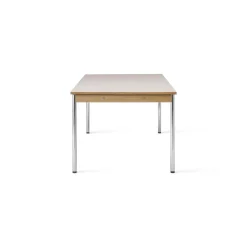 Audo Co Spisebord 240x100 Krom/Laminate Creme