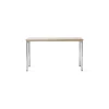 Audo Co Spisebord 140x70 Krom/Laminate Creme