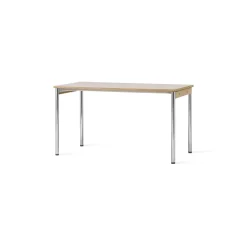 Audo Co Spisebord 140x70 Krom/Laminate Creme