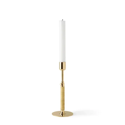 Audo Duca Lysestage Poleret Messing