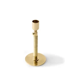 Audo Duca Lysestage Poleret Messing