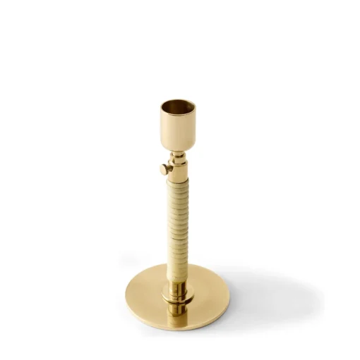 Audo Duca Lysestage Poleret Messing