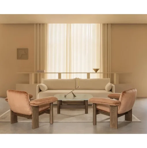 Audo Duomo Gulvtáppe 270x270 Limestone Beige