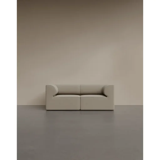 Audo Eave 96 2-Personers Sofa Konfiguration 1 Bouclé 02