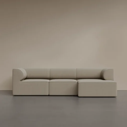 Audo Eave 96 3-Personers Sofa Konfiguration 11 Bouclé 02