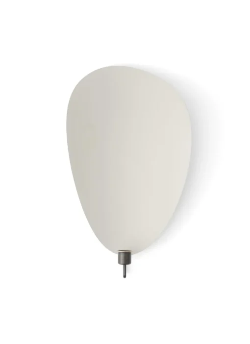 Audo Flambeau Váglysestage H40 Bruneret Messing/Grå