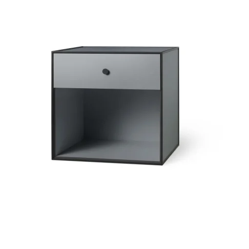 Audo Frame 49 Med 1 Skuffe 42X49X49 Mørkegrå