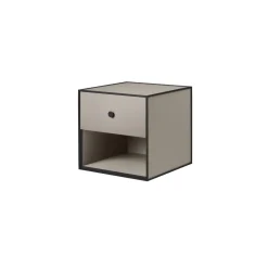Audo Frame 35 Med 1 Skuffe 35X35X35 Sand