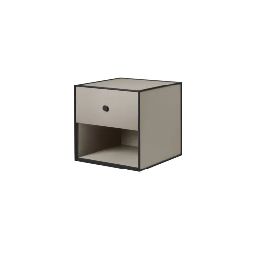 Audo Frame 35 Med 1 Skuffe 35X35X35 Sand