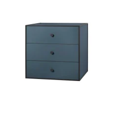 Audo Frame 49 Med 3 Skuffer 42X49X49 Fjord