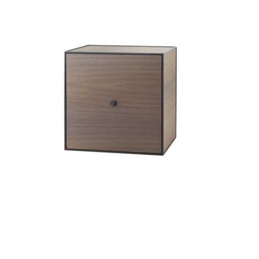 Audo Frame 49 Med Dør og Hylde 42x49x49 Røget Eg