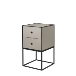 Audo Frame 35 Sidebord Med 2 Skuffer Sand