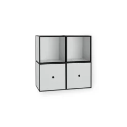 Audo Frame Square Reol Standard Lysegrå