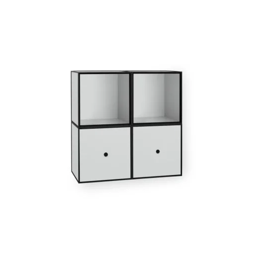 Audo Frame Square Reol Standard Lysegrå