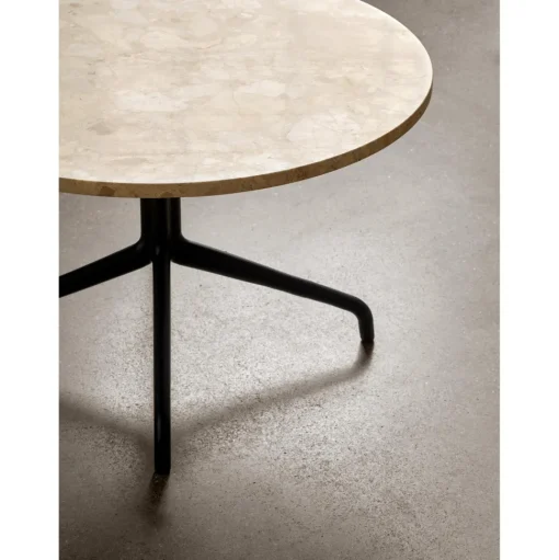 Audo Harbour Column Sofabord Sort / Charcoal Linoleum